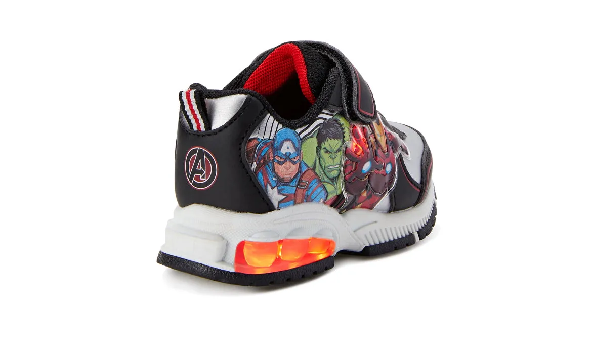Avengers Toddler Boys Marvel Heroes Light Up Athletic Sneakers